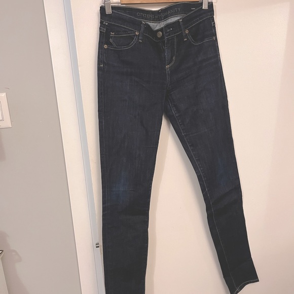 EUC CoH Avedon Skinny Jeans, Dark, Size 26 - Picture 2 of 6